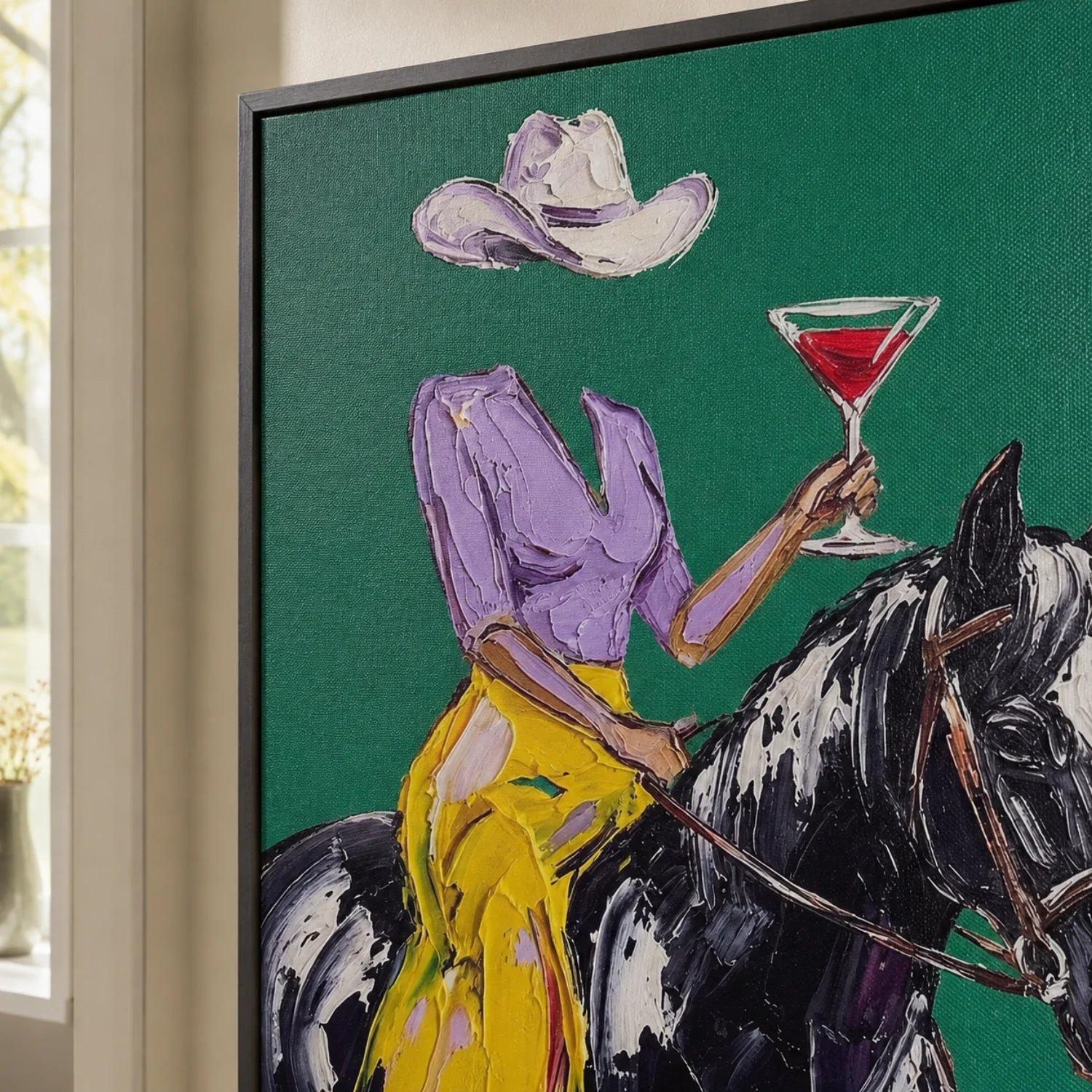 POP Art | Cowgirl Toast Western Cowgirl Wall Art