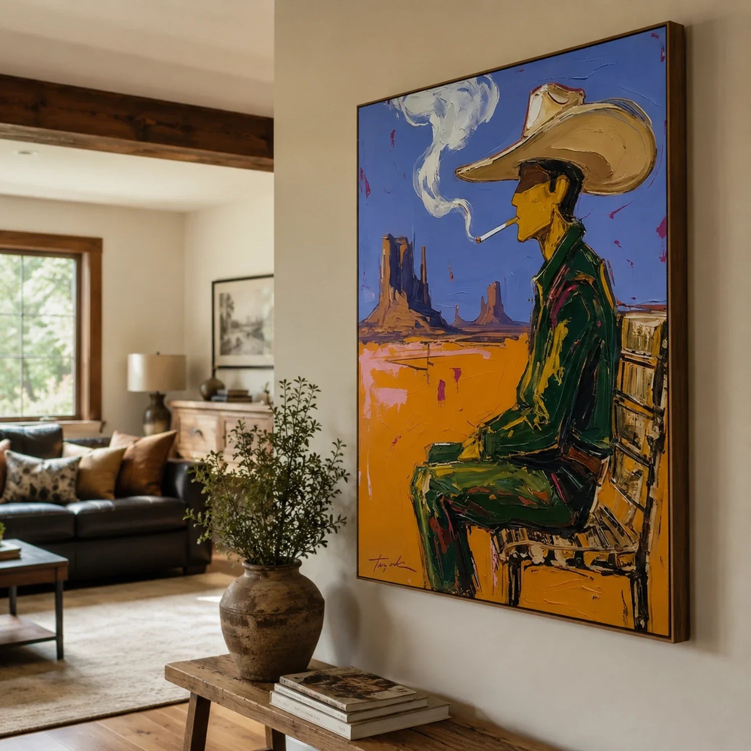 POP Art | Monument of Quiet Smoke Playful Gallery Wall Decor