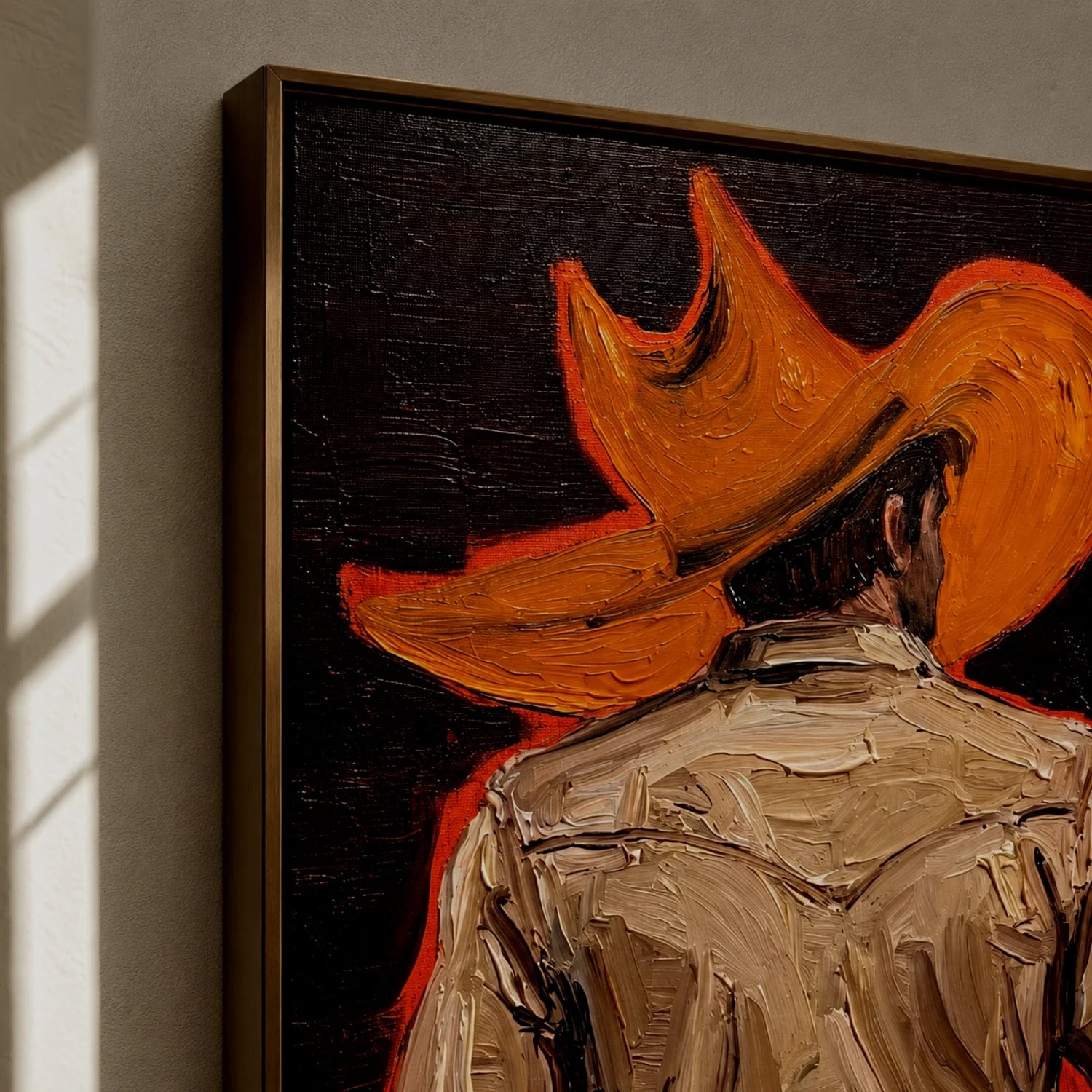 POP Art | Backlit Cowboy Western Canvas Wall Decor