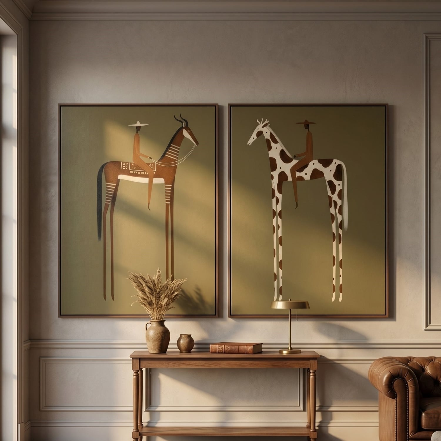 Vintage Americana Art | Cycles of Change Western Gallery Wall Decor