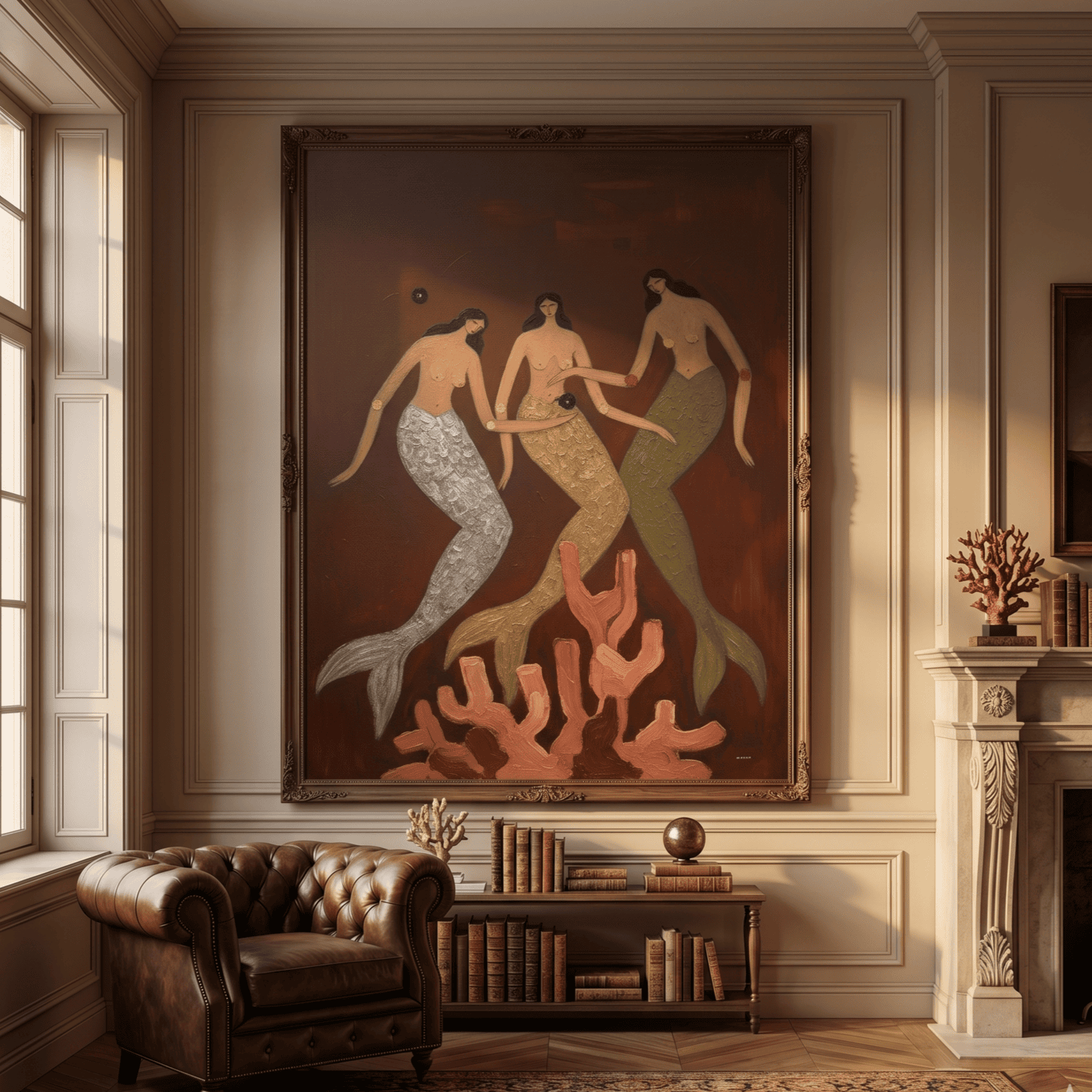 Surreal Art | Elysian Embrace Whimsical Wall Art