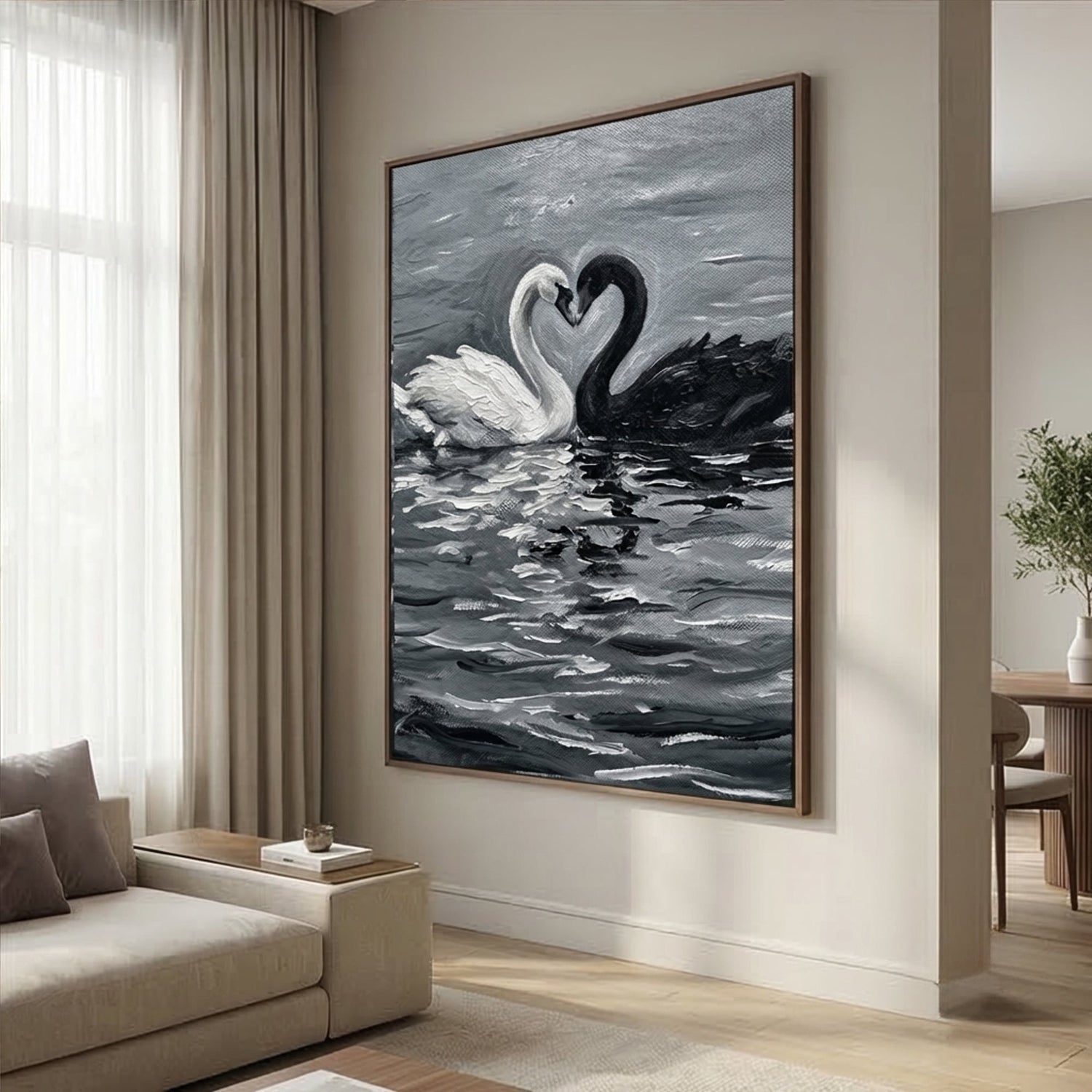 Impressionist Art | Eclipsed Harmony Light Filled Bedroom Wall Art