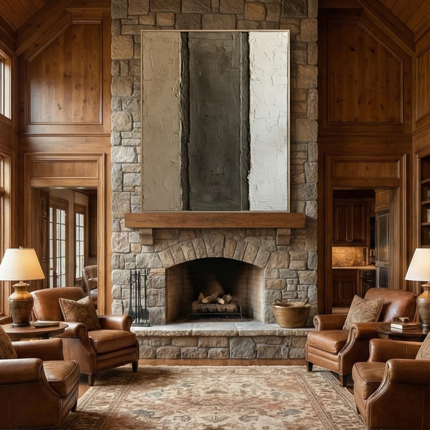 Wabi-Sabi Art | Ash & Ember Neutral Textured Wall Art
