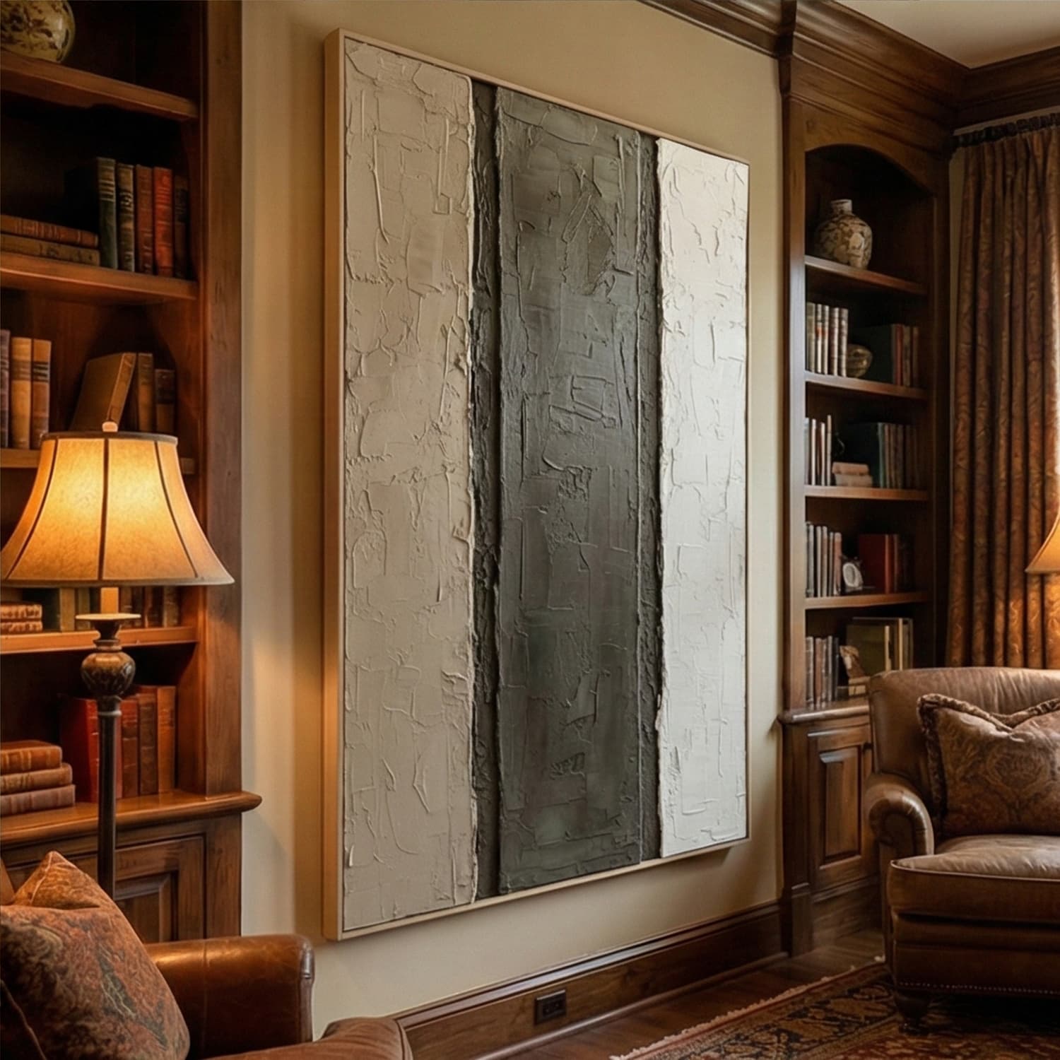 Wabi-Sabi Art | Ash & Ember Neutral Textured Wall Art
