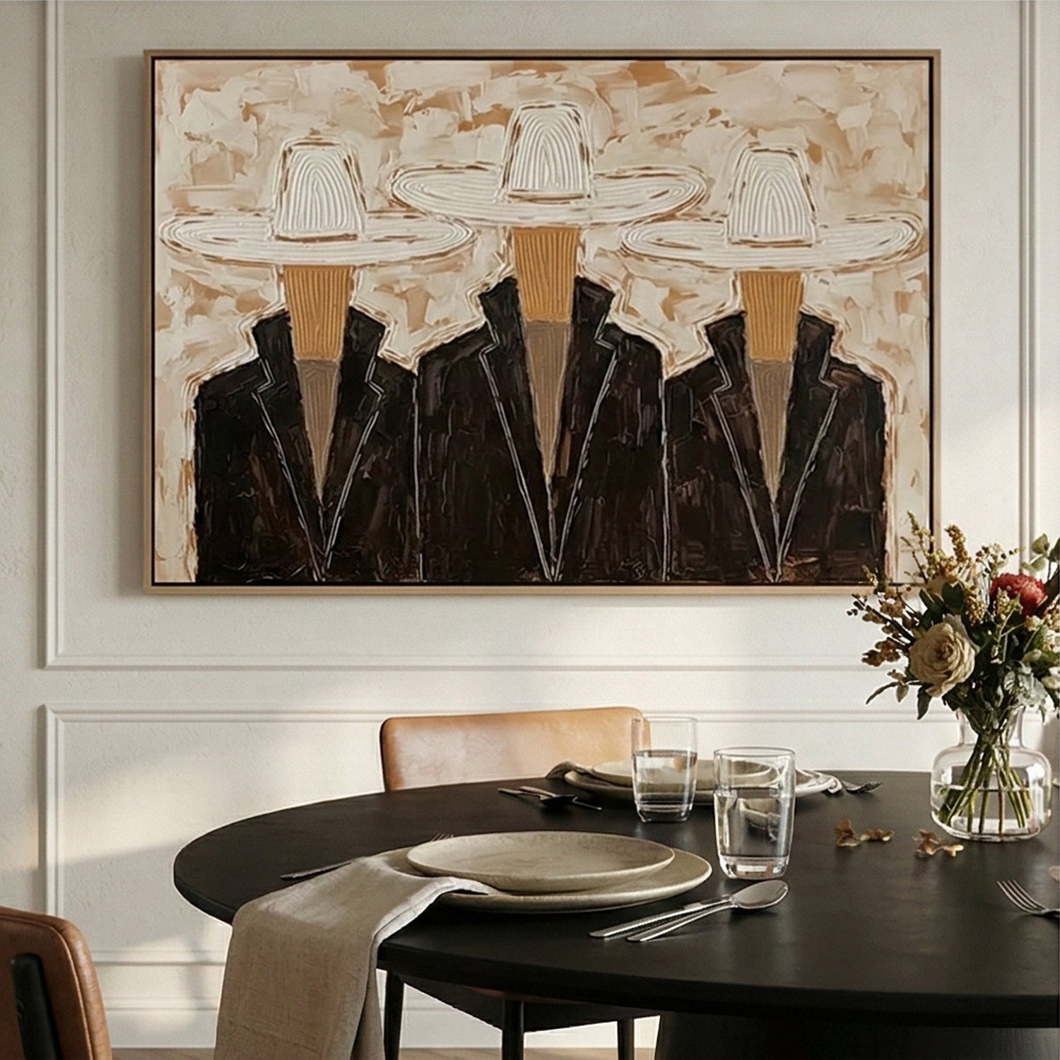 Vintage Americana Art | Sombrero Sonata Rustic Living Room Wall Art