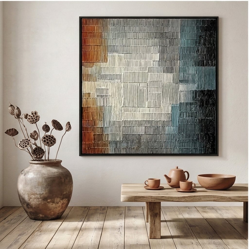 Wabi-Sabi Art | Urban Hush Organic Texture Canvas Wall Art