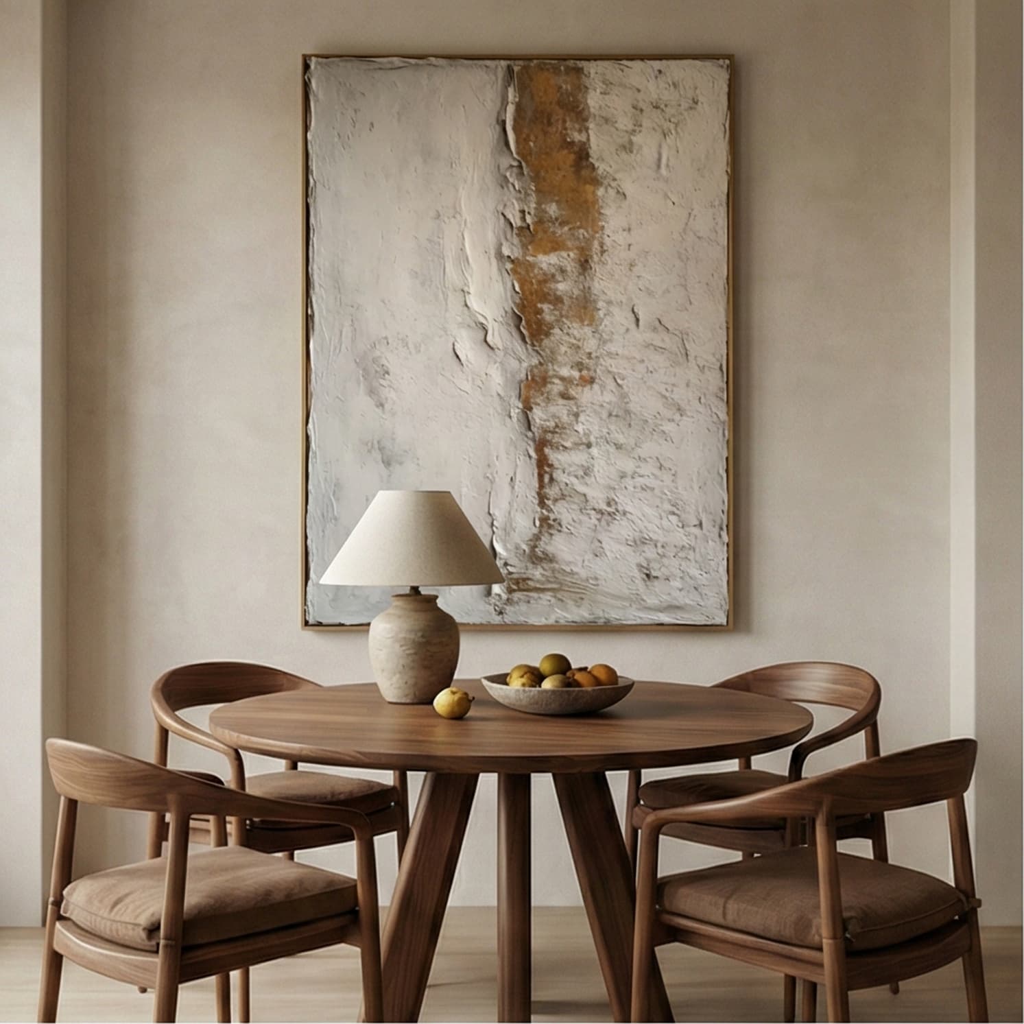 Wabi-Sabi Art | Rust Flow Earth Tone Wall Decor