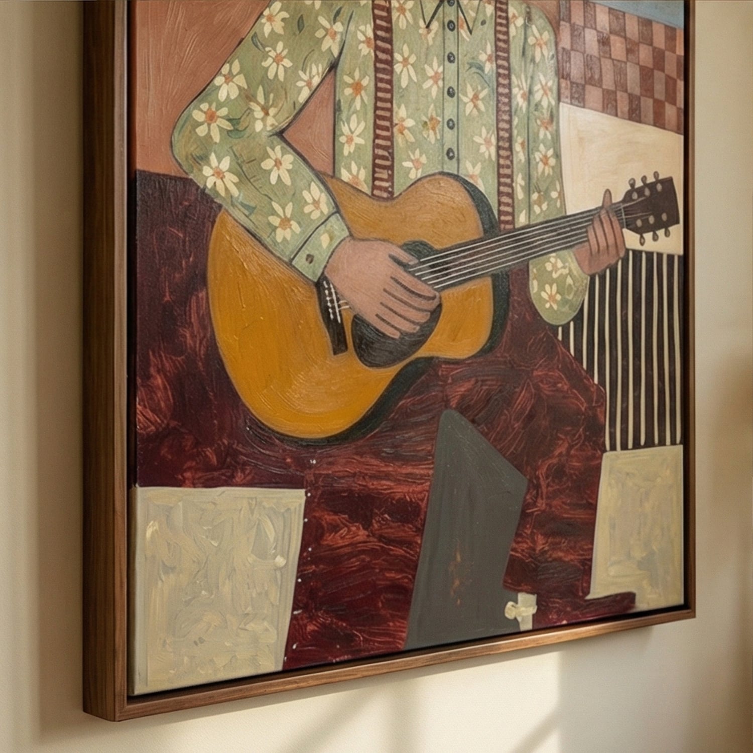 Vintage Americana Art | Desert Serenade Western Canvas Wall Decor