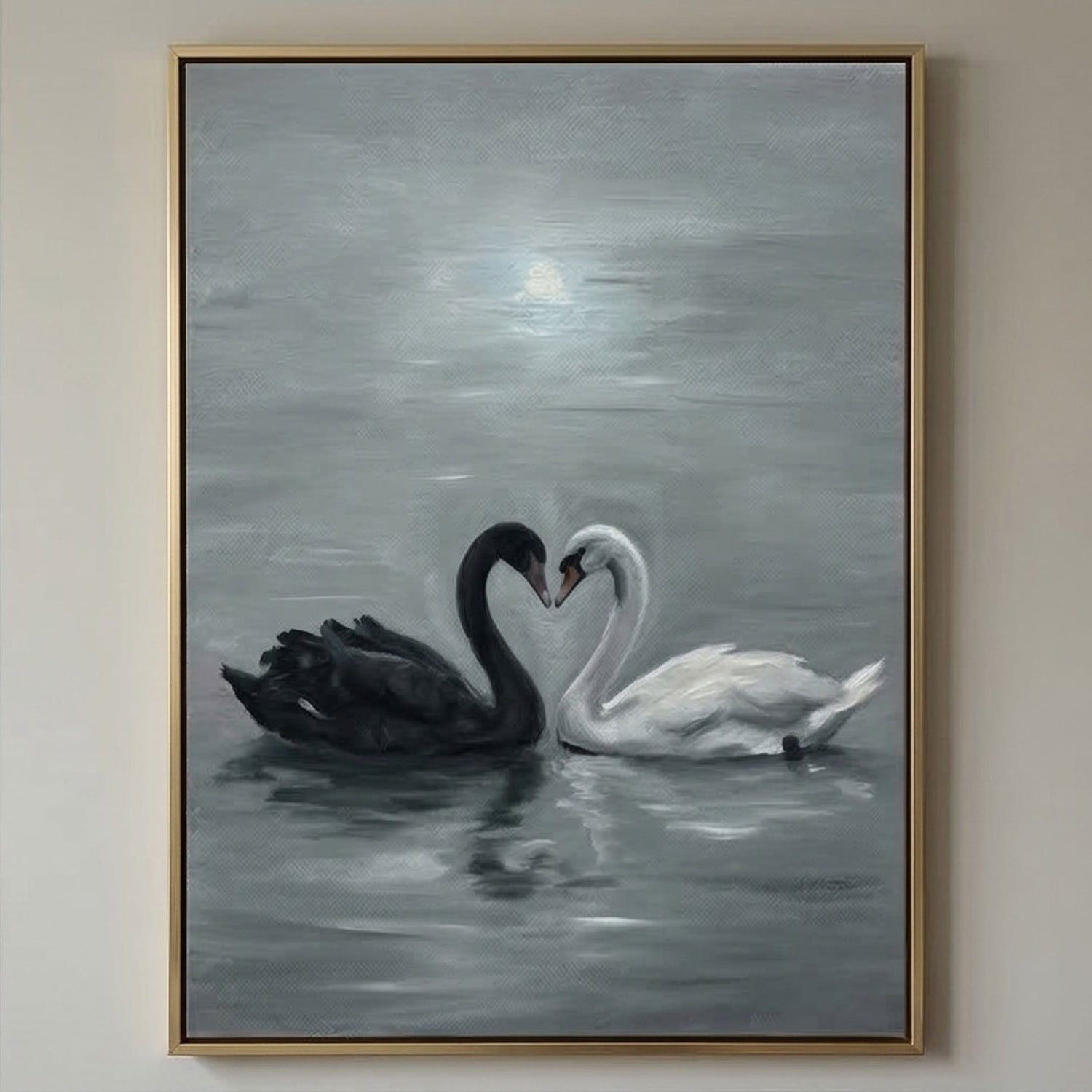 Impressionist Art | Twin Silence Soft Living Room Wall Decor