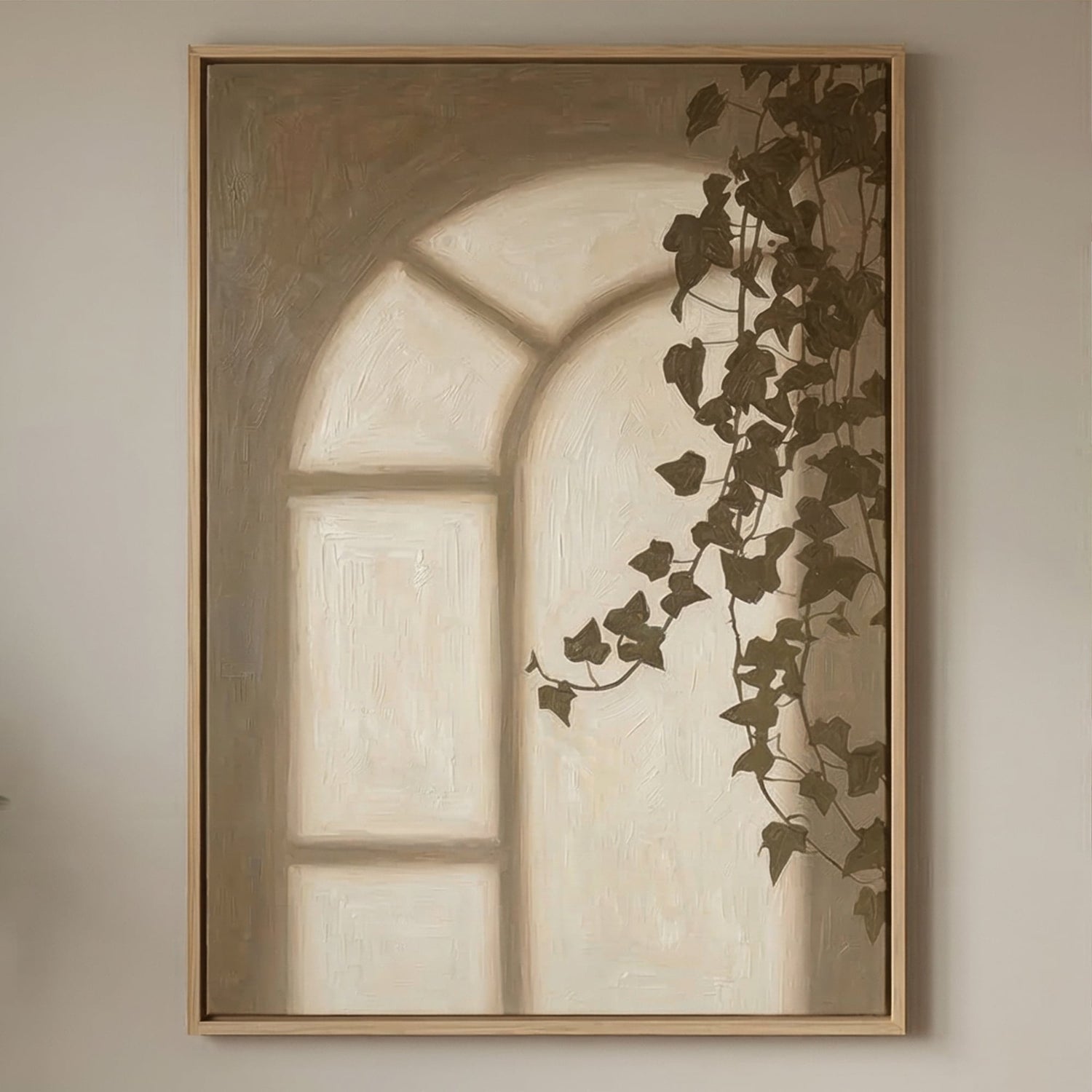 Impressionist Art | Quiet Threshold Light Filled Bedroom Wall Art