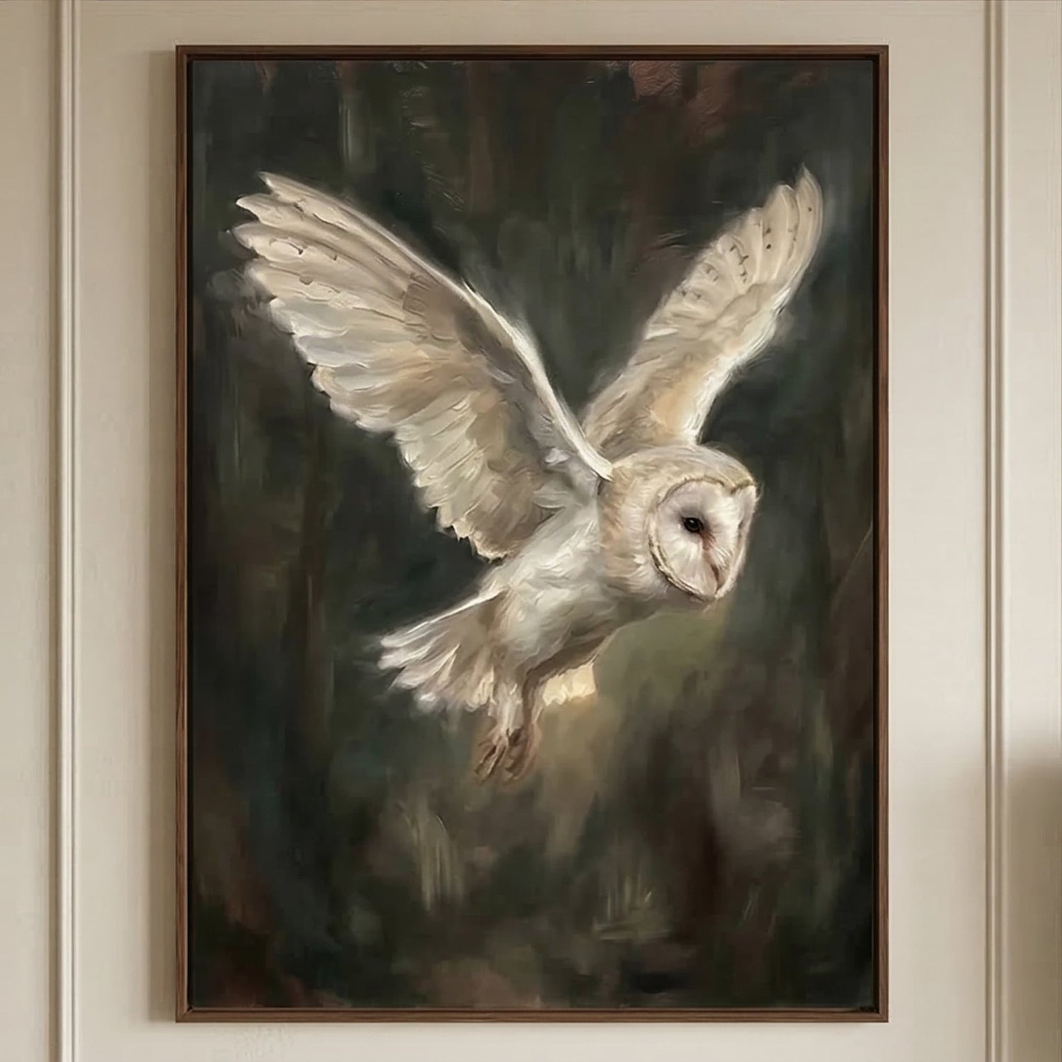Impressionist Art | Nocturne Flight Floral Canvas Wall Art